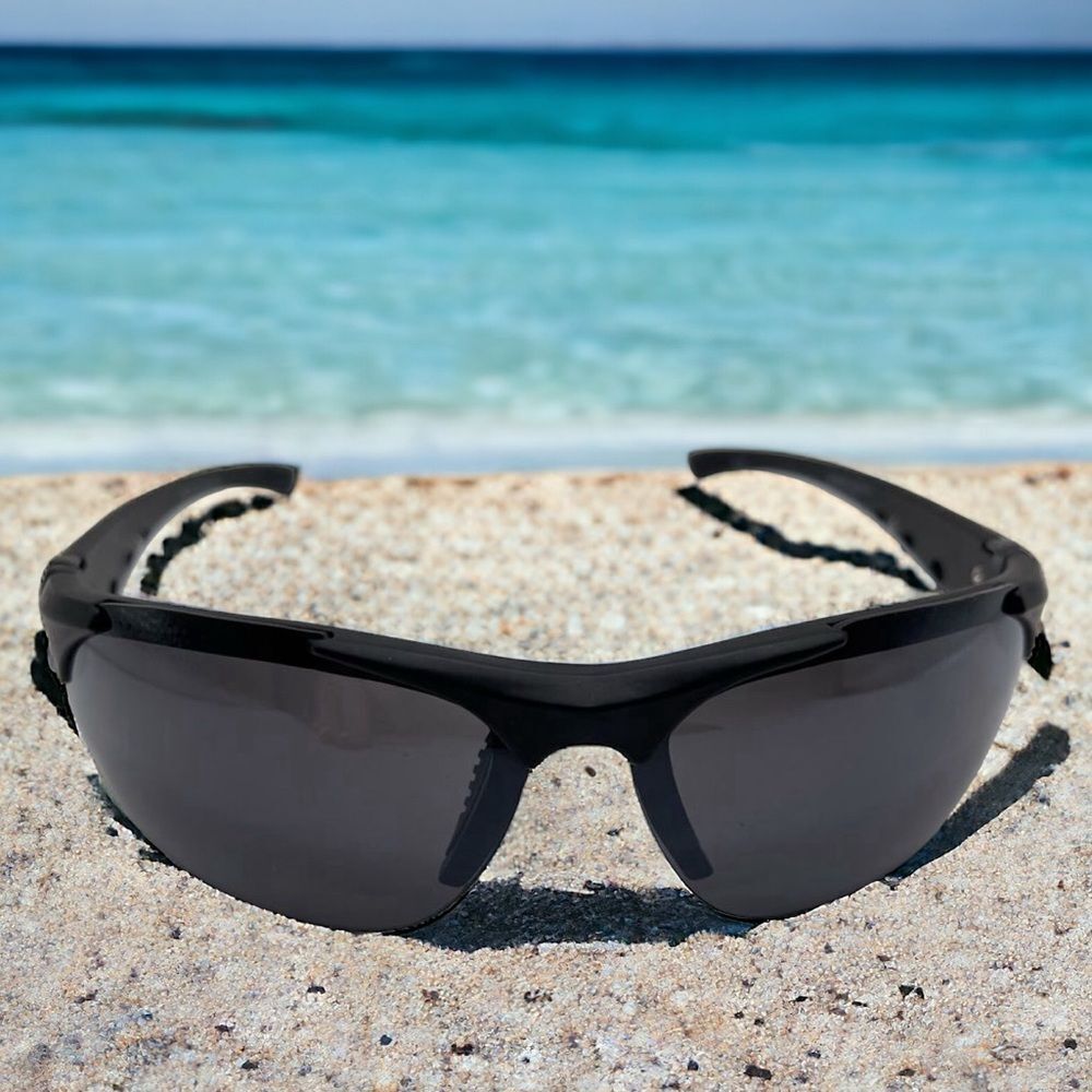 Piranha Black Blade Sunglasses